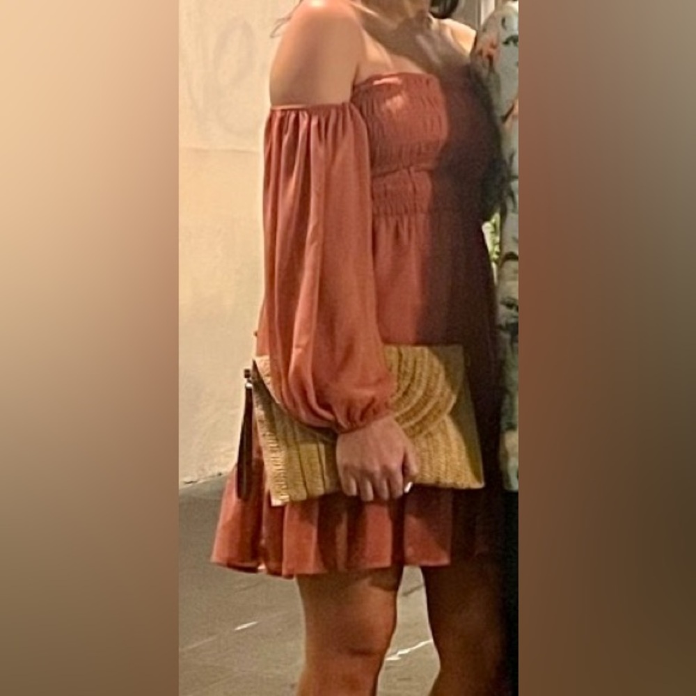 Express off the shoulder dress
